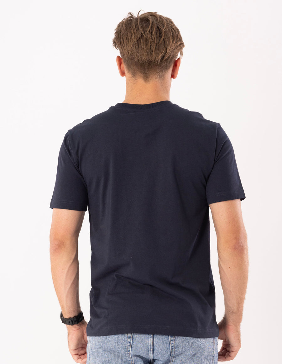 Men's Russell Blank Tee - Michigan Navy - Image 3