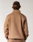 Men's Brooklyn Quarter Zip - Caramel