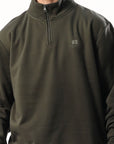 Men's Brooklyn Quarter Zip - Olive