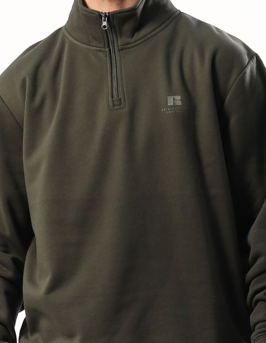 Men's Brooklyn Quarter Zip - Olive