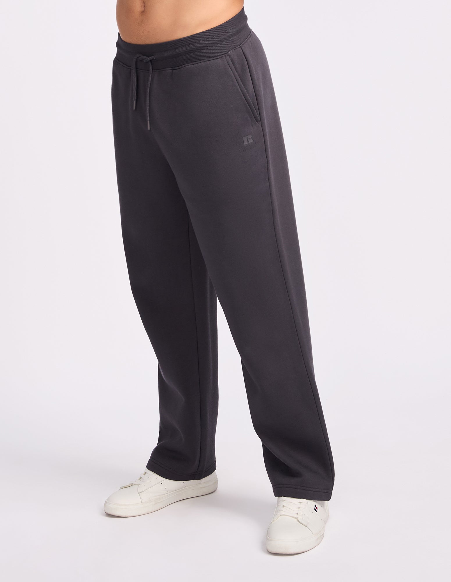 Brooklyn Straight Leg Mens Trackpant - Steel