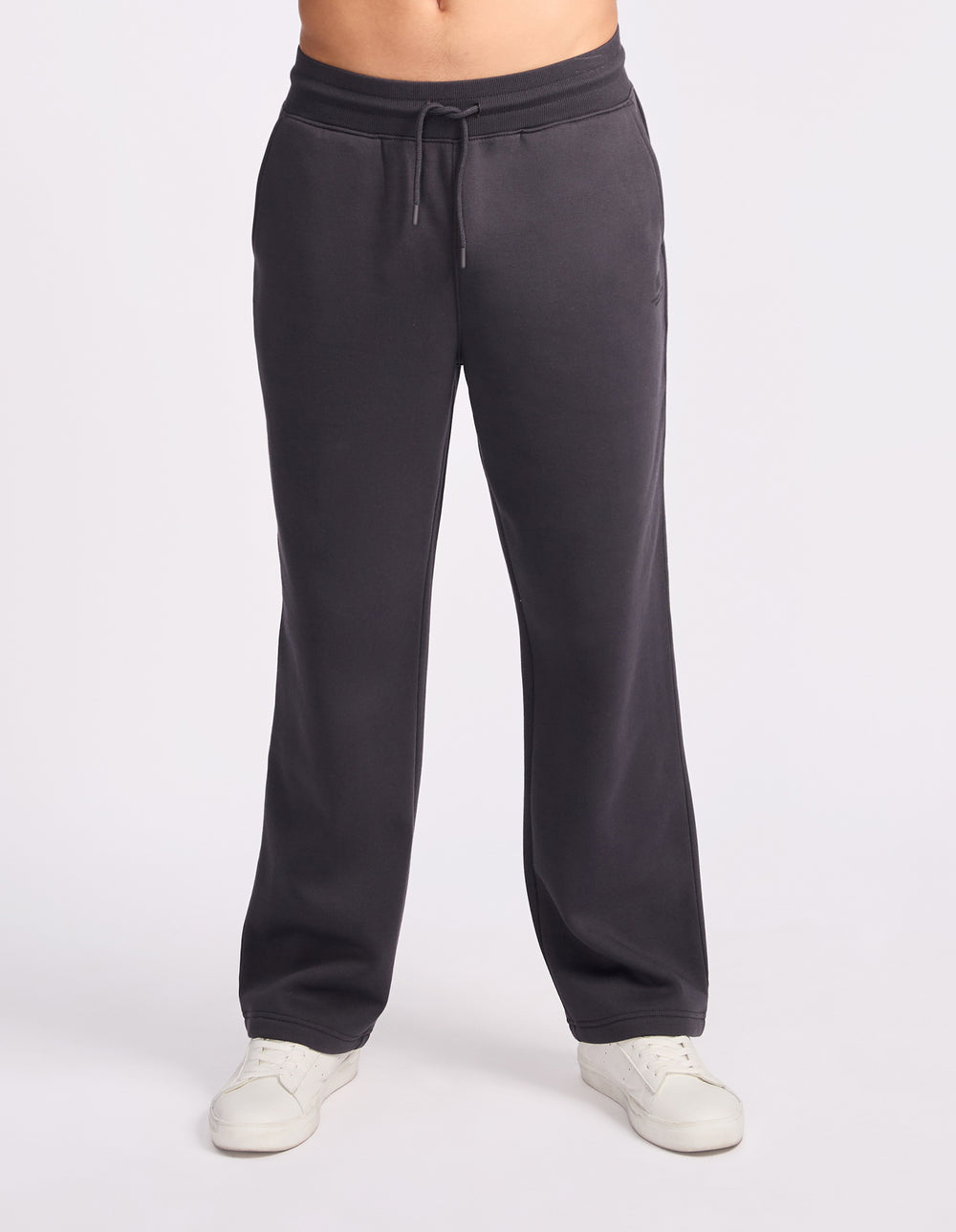 Brooklyn Straight Leg Mens Trackpant - Steel