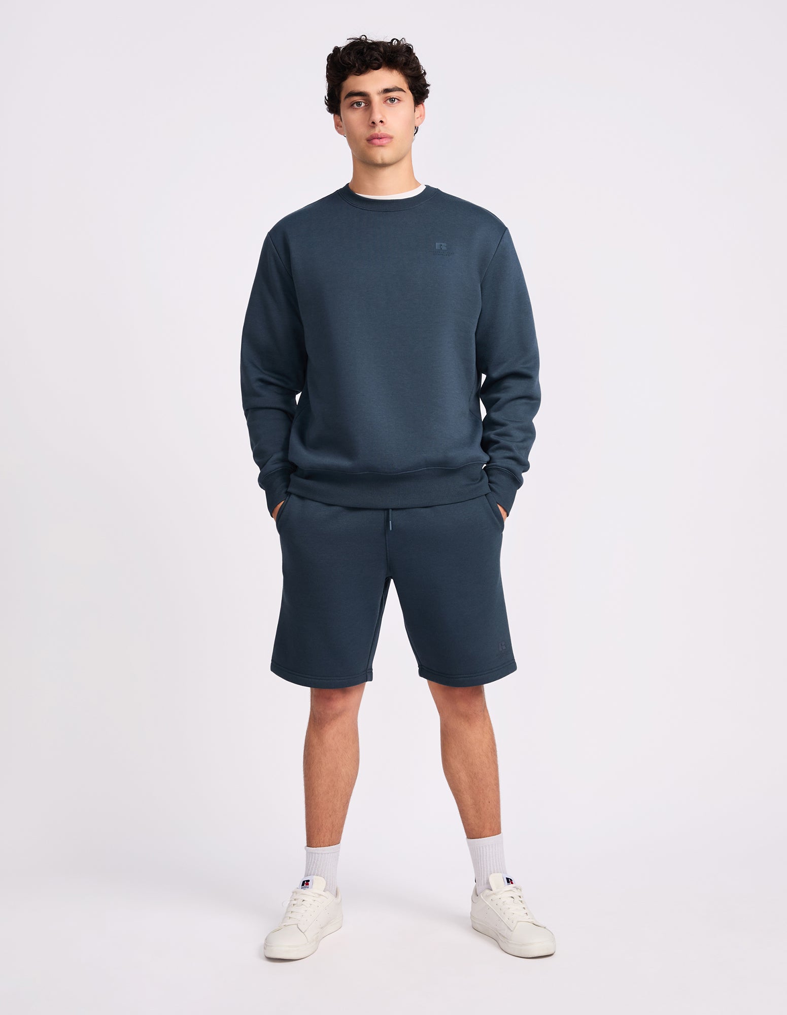 Russell Athletic Australia Brooklyn Men's Crew - Deep Teal True Since 1902