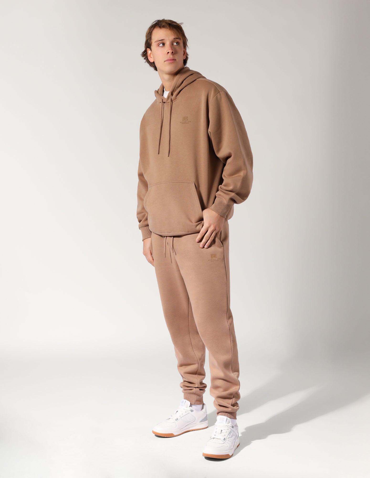 Russell Athletic Australia Brooklyn Men's Hoodie - Caramel True Since 1902