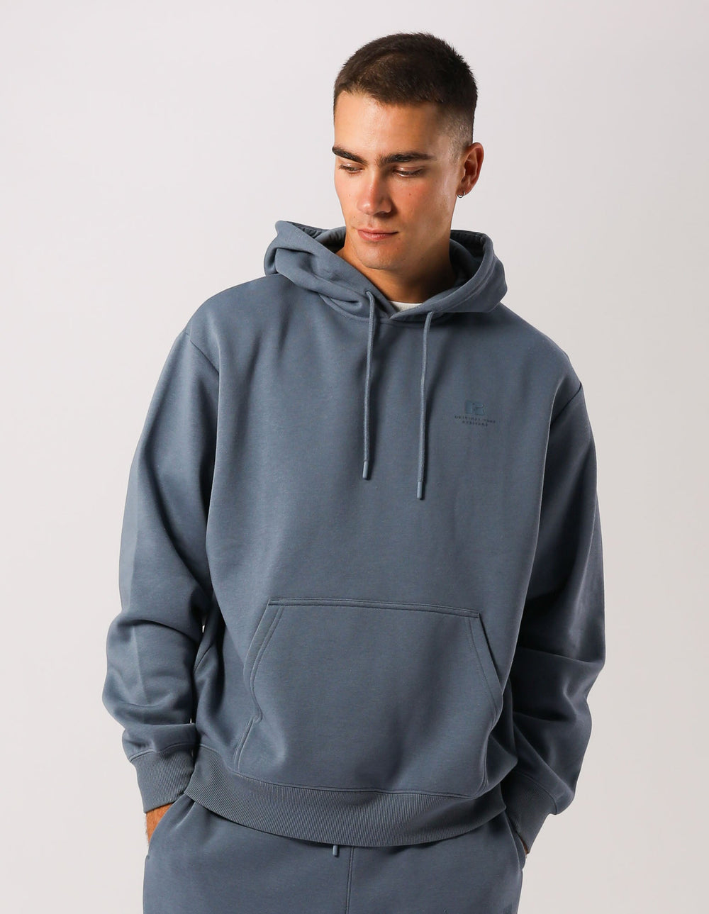 Russell Athletic Australia Brooklyn Men's Hoodie - Slate True Since 1902