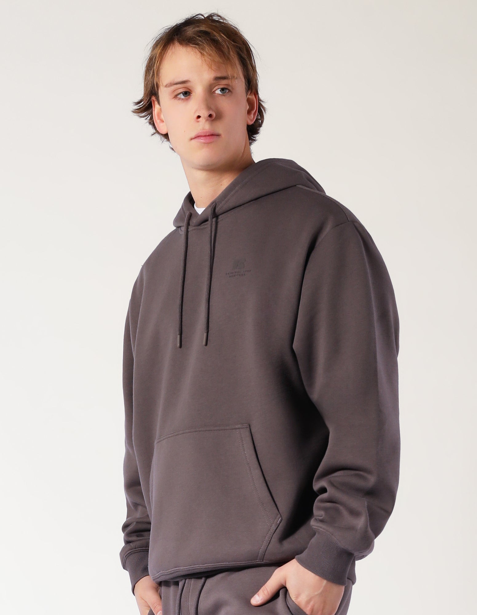 Brooklyn Men's Hoodie - Peat Brown