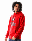 Russell Athletic Australia Men's Great Seal Hoodie - Ember Red True Since 1902