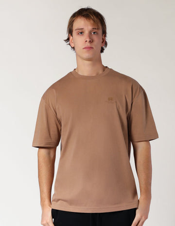 Men's Brooklyn Oversize Tee - Caramel