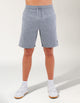 Brooklyn Loose Fit Mens Trackshort - Mid Grey Marle