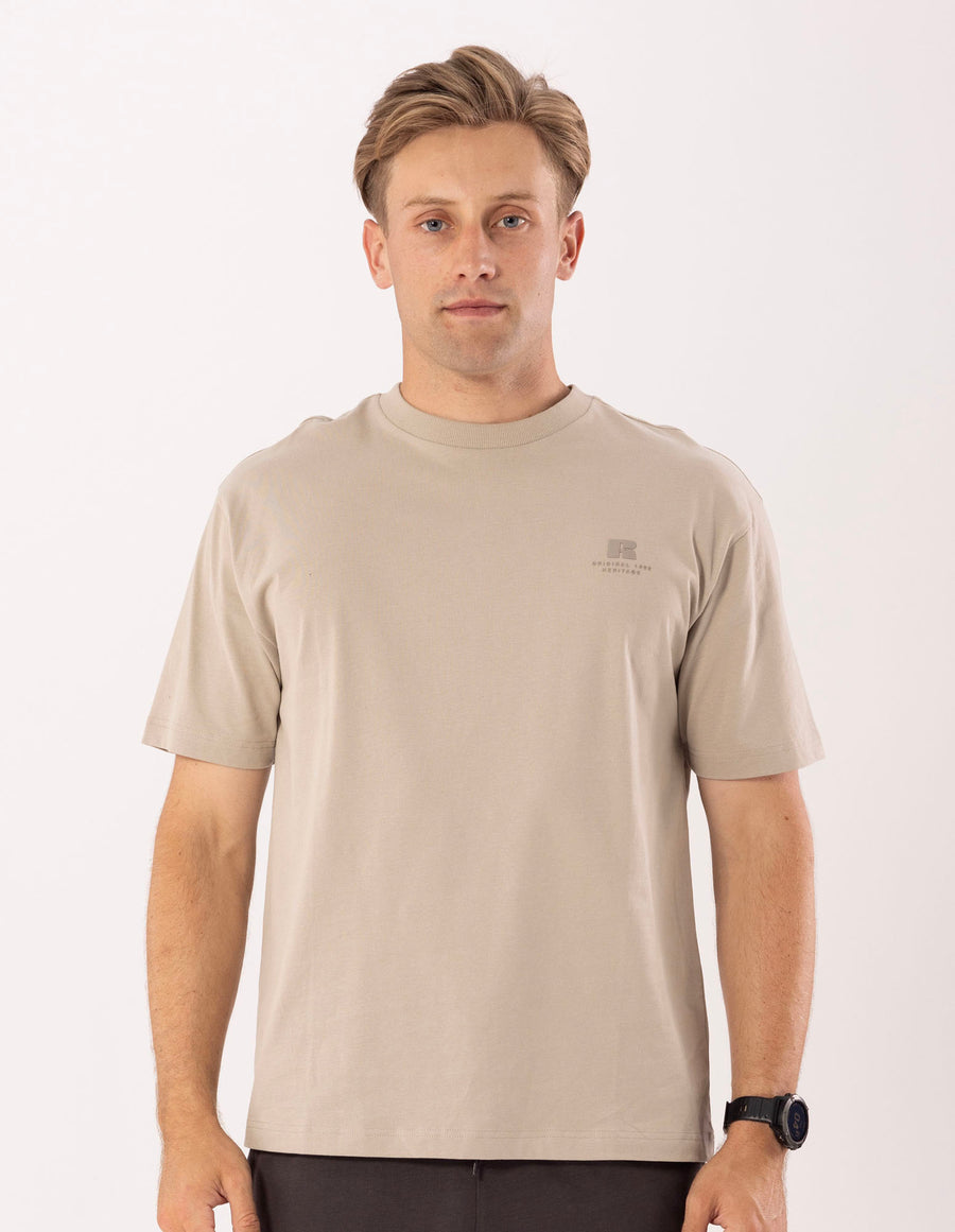 Men's Brooklyn Oversize Tee - Tannin - Image 2