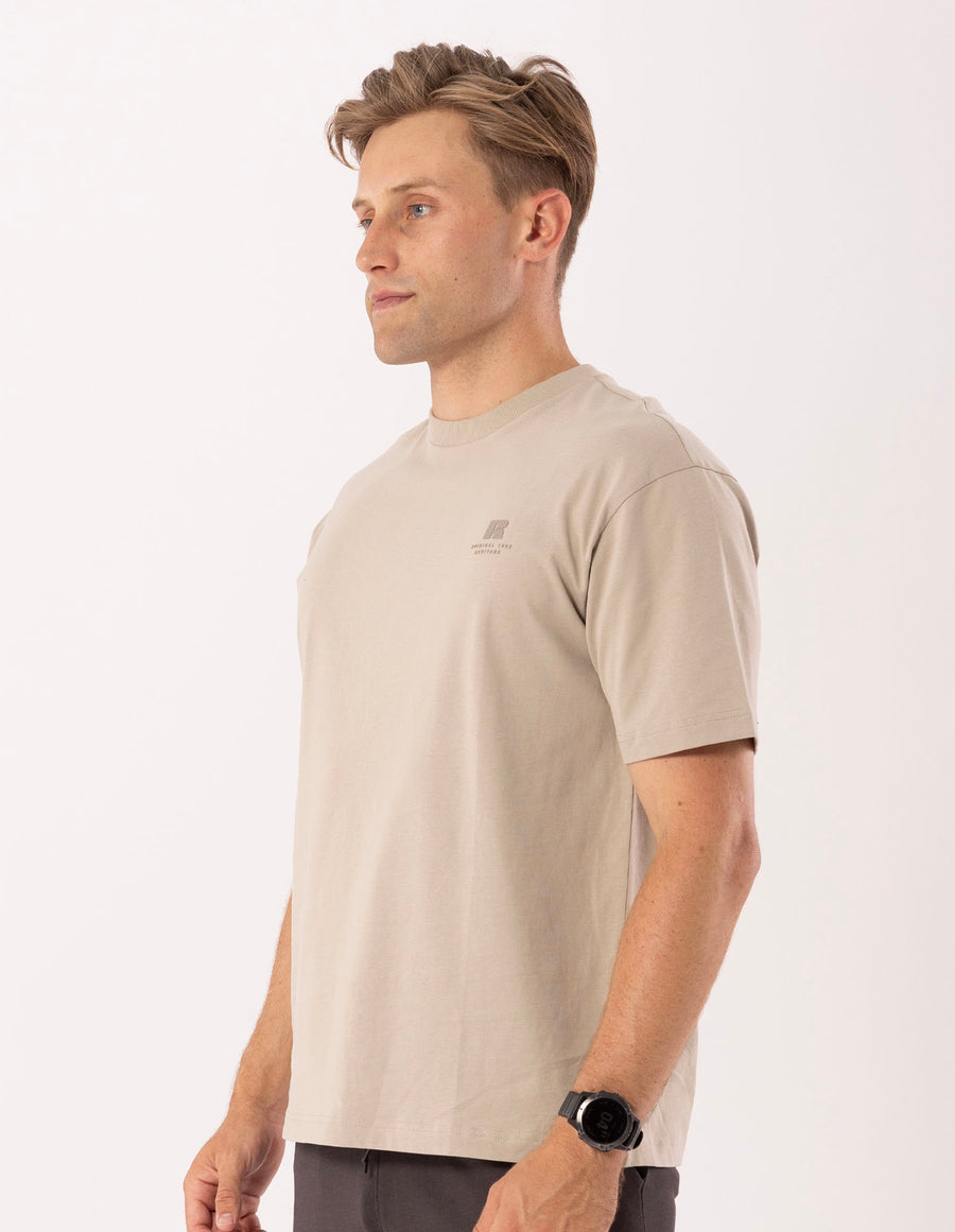 Men's Brooklyn Oversize Tee - Tannin - Image 3