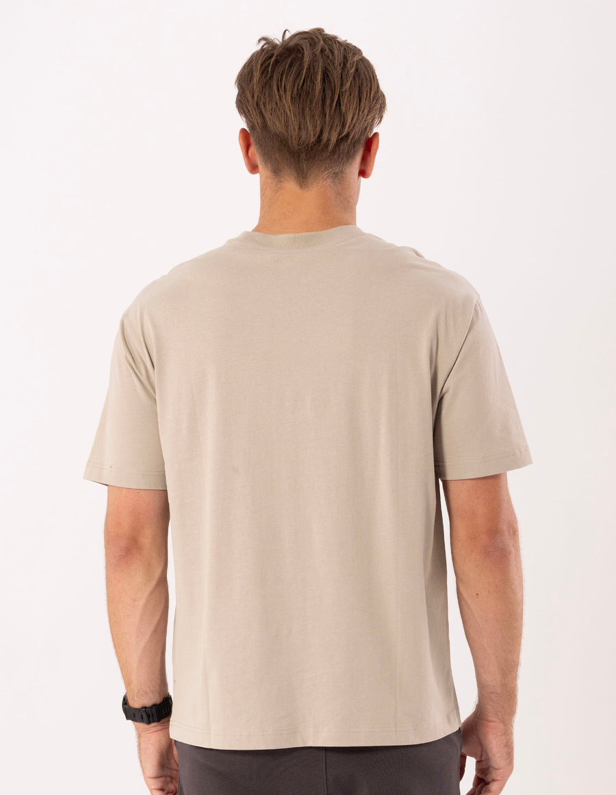 Men's Brooklyn Oversize Tee - Tannin - Image 4