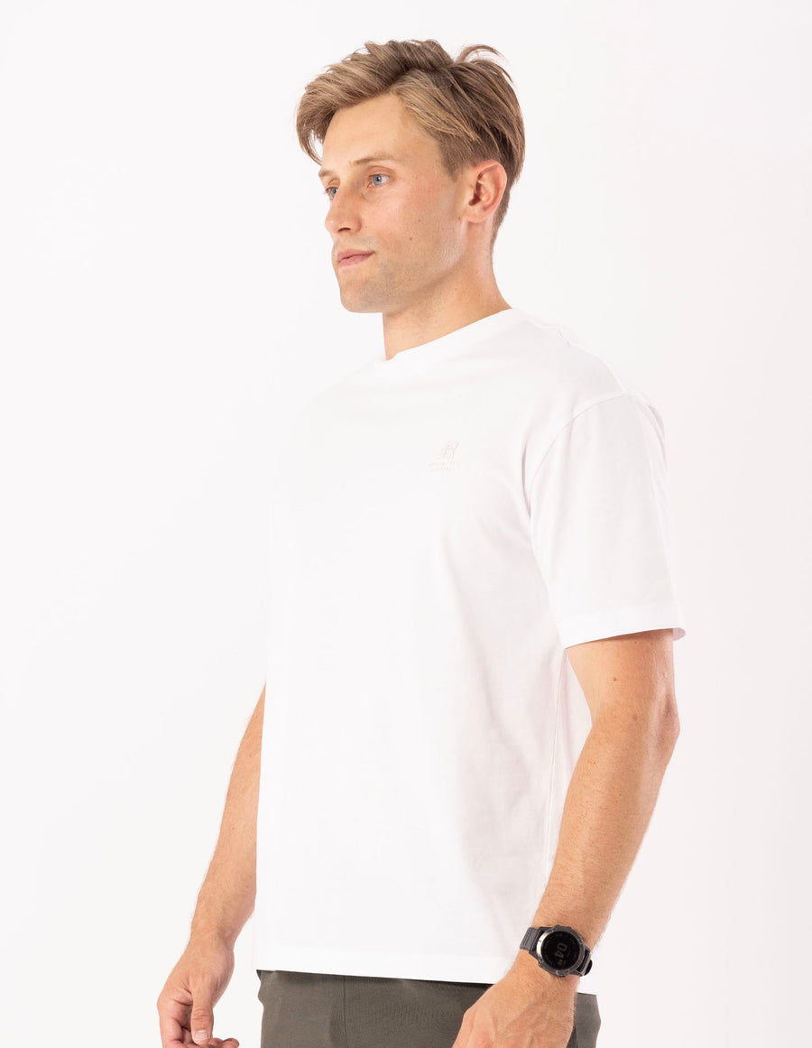 Men's Brooklyn Oversize Tee - White - Image 3