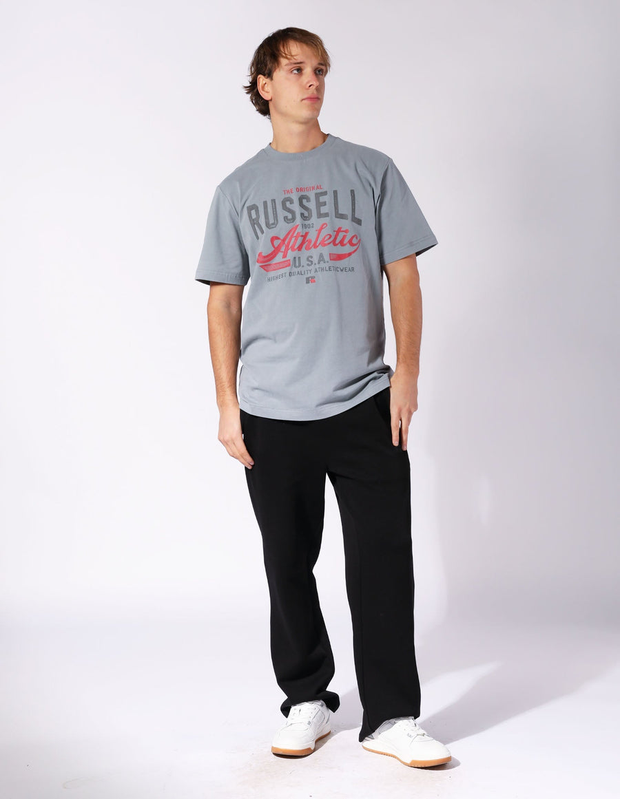 Russell Athletic Australia Quality Men's Tee - Ash True Since 1902
