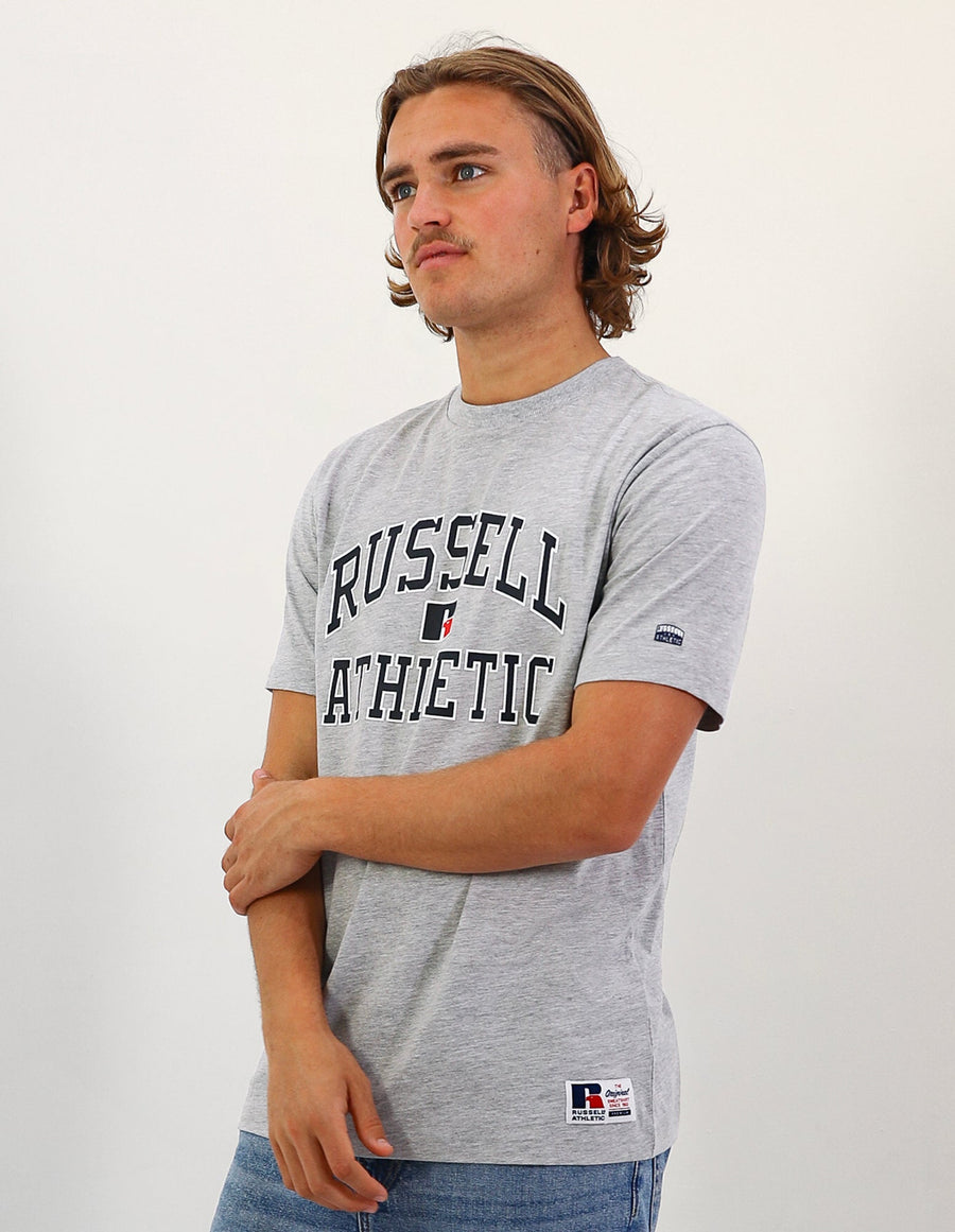 Eagle Arch Two Tone Men's Tee - Light Marle