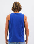 Men's Script Singlet - Pacific