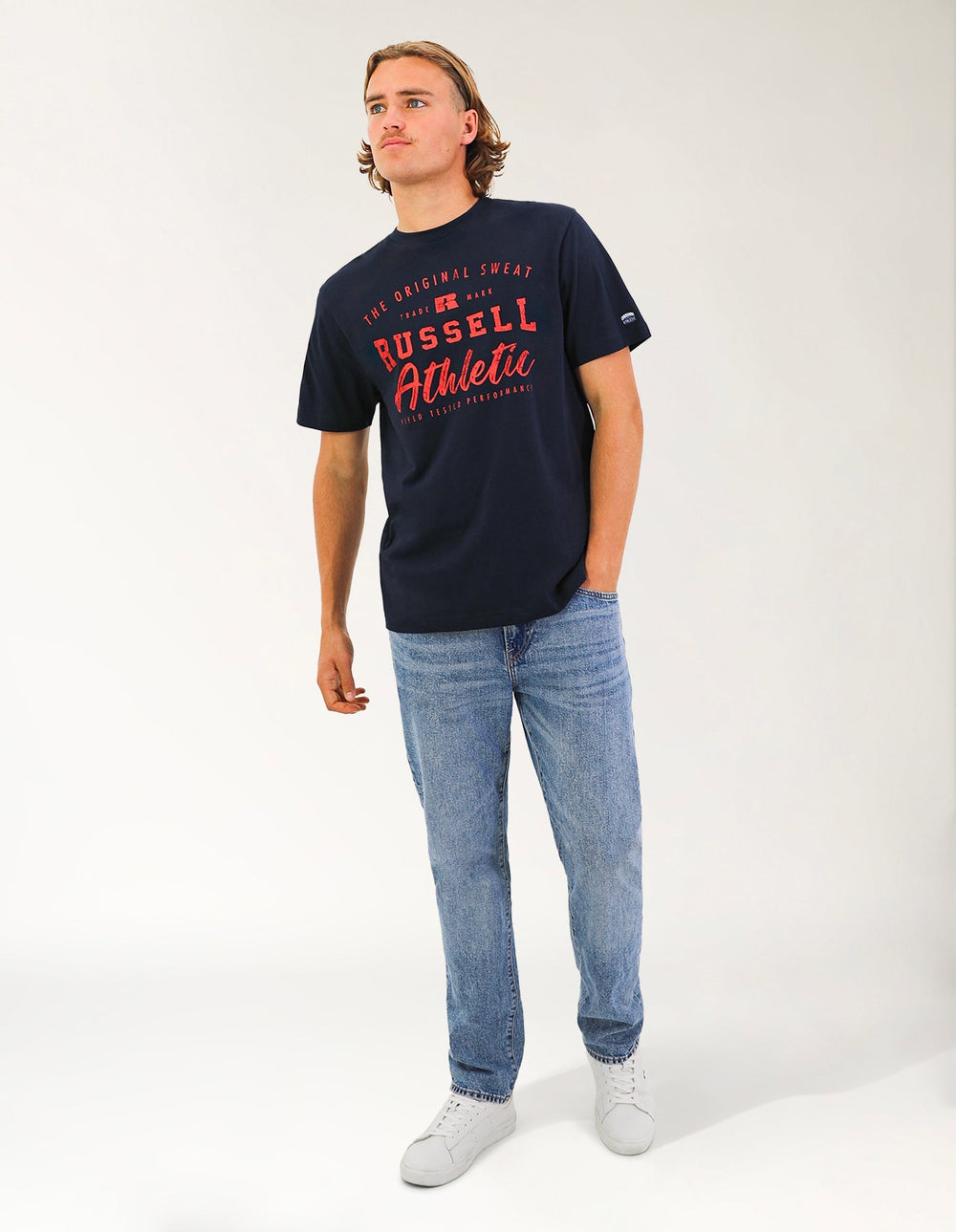 Field Tested Men's Tee - Michigan Navy