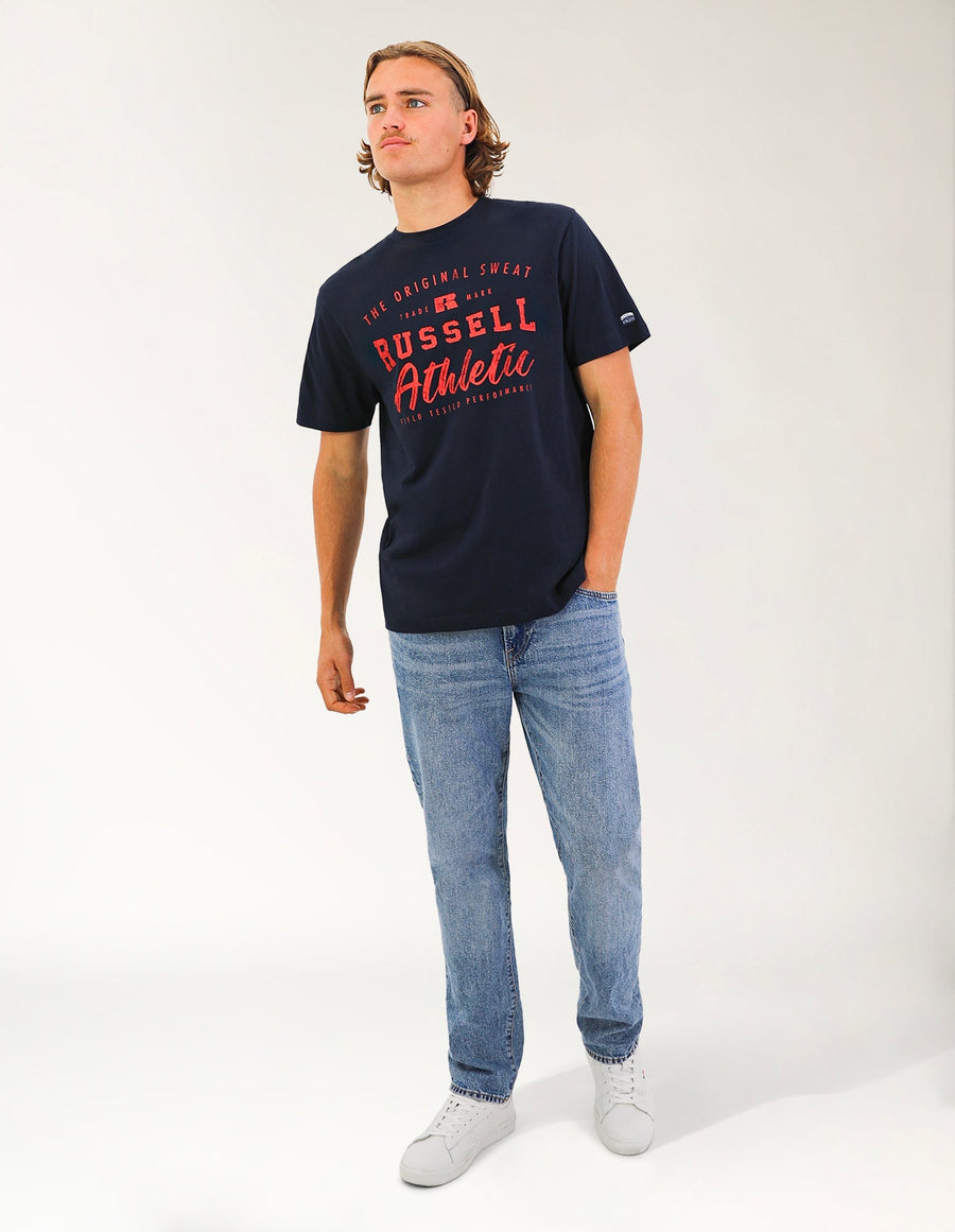Field Tested Men's Tee - Michigan Navy