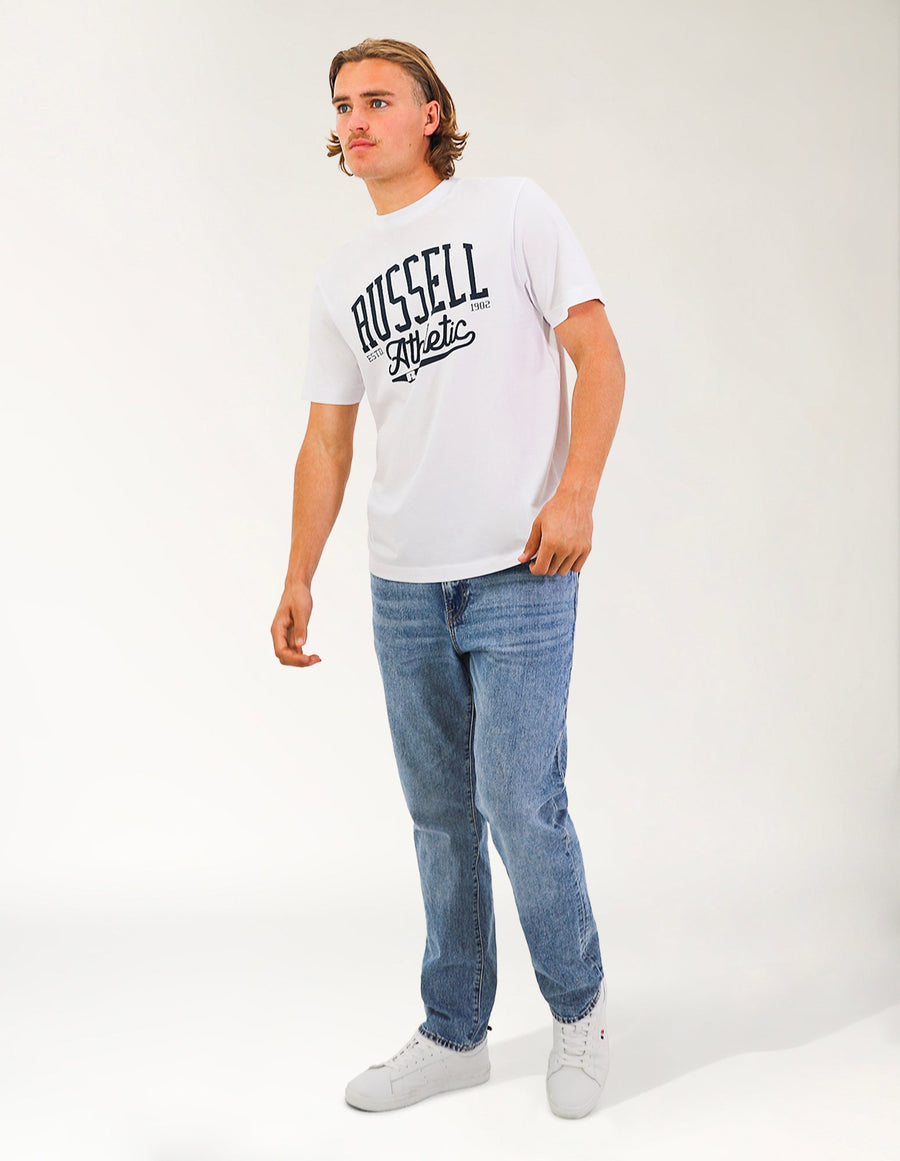 High Rise Men's Tee - White