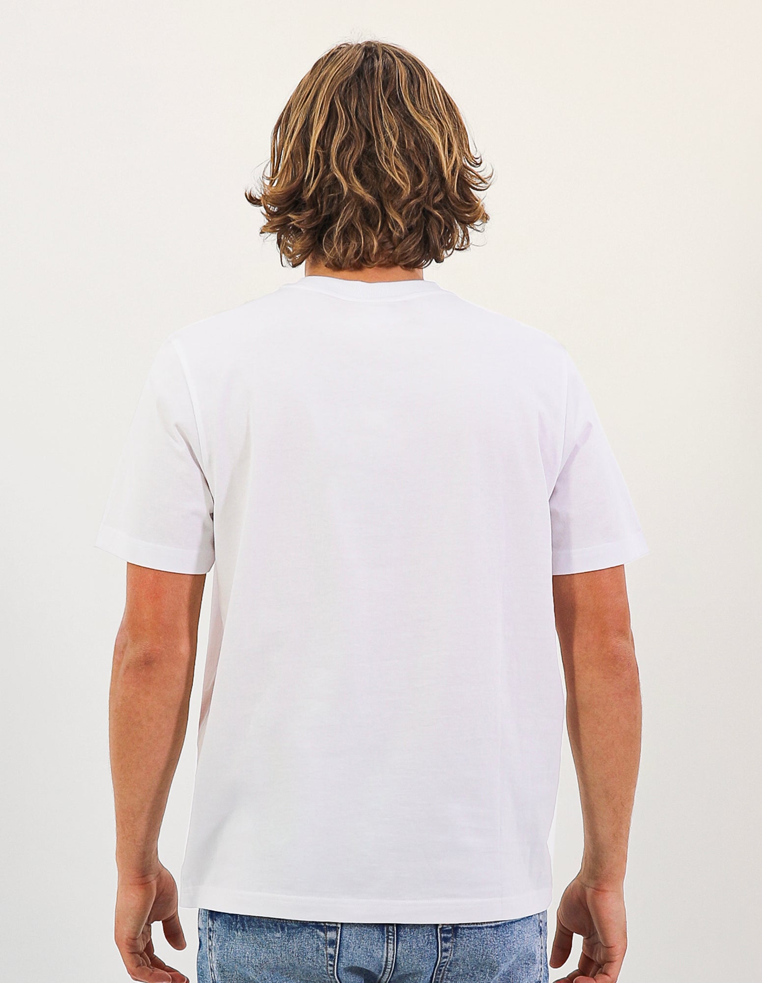 High Rise Men's Tee - White