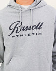Script Men's Hoodie - Grey Marle