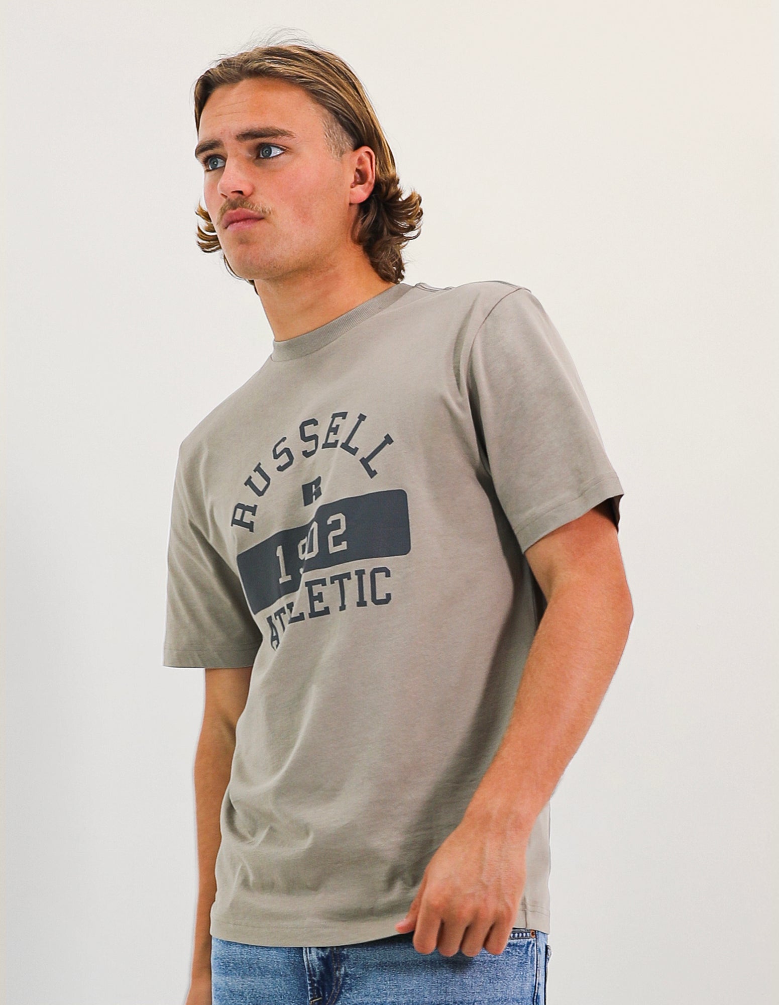 Arch Bar Men's Tee - Pumice