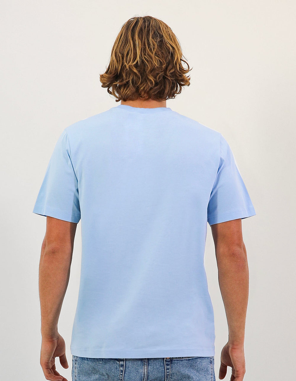 Ribbon Men's Tee - Placid Blue