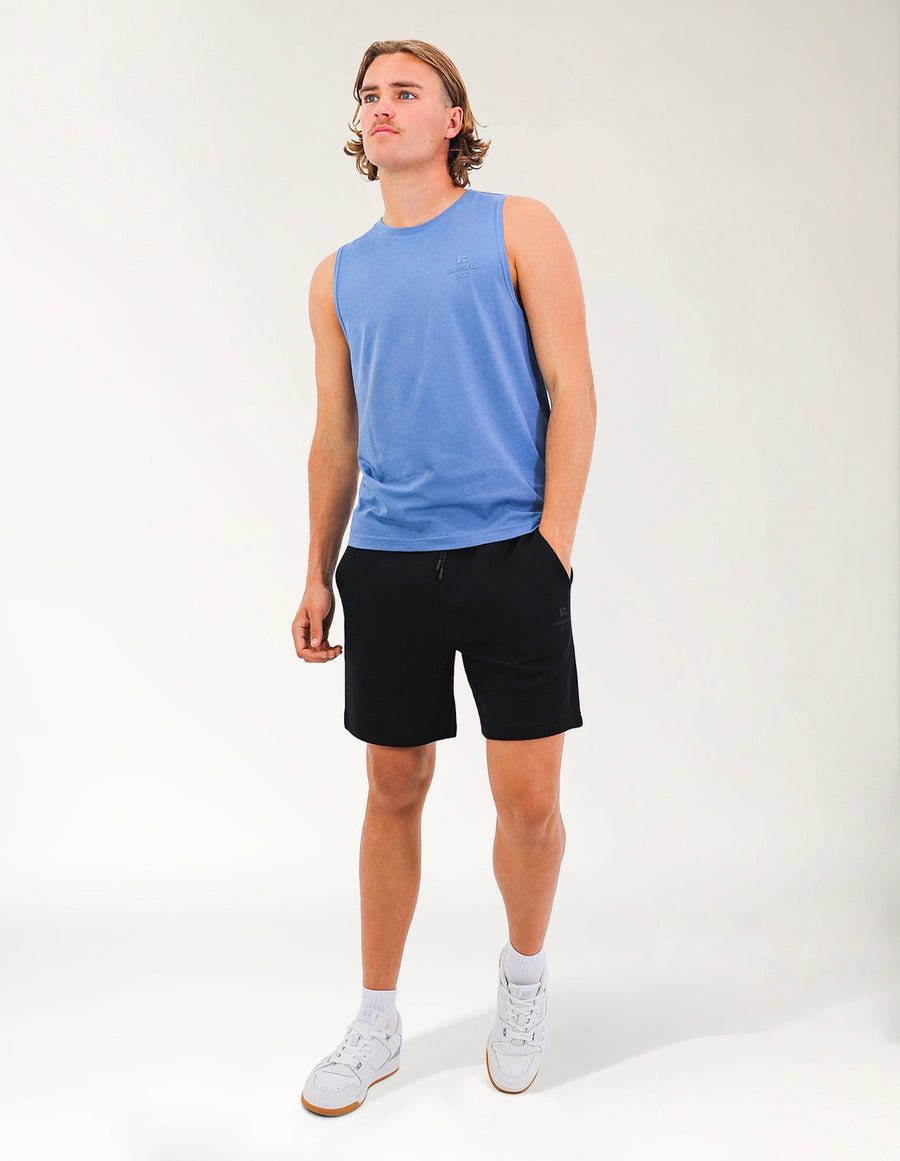 R Tech Leisure Men's Tank Top - Blue Mirage