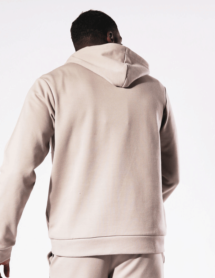 R Tech Lockup Men's Hoodie - Pumice