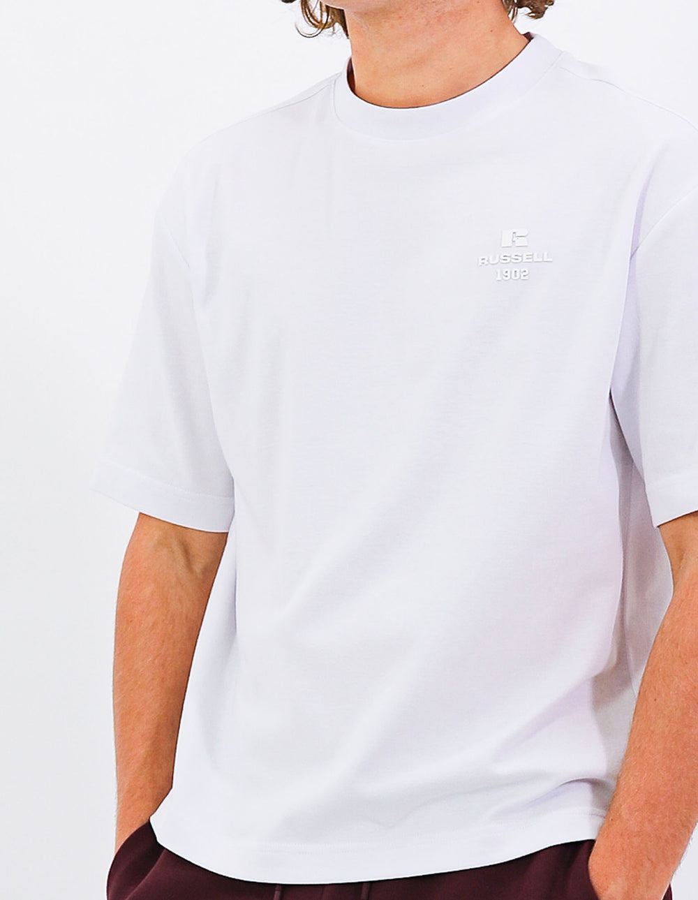 R Tech Leisure Mens Tee – White