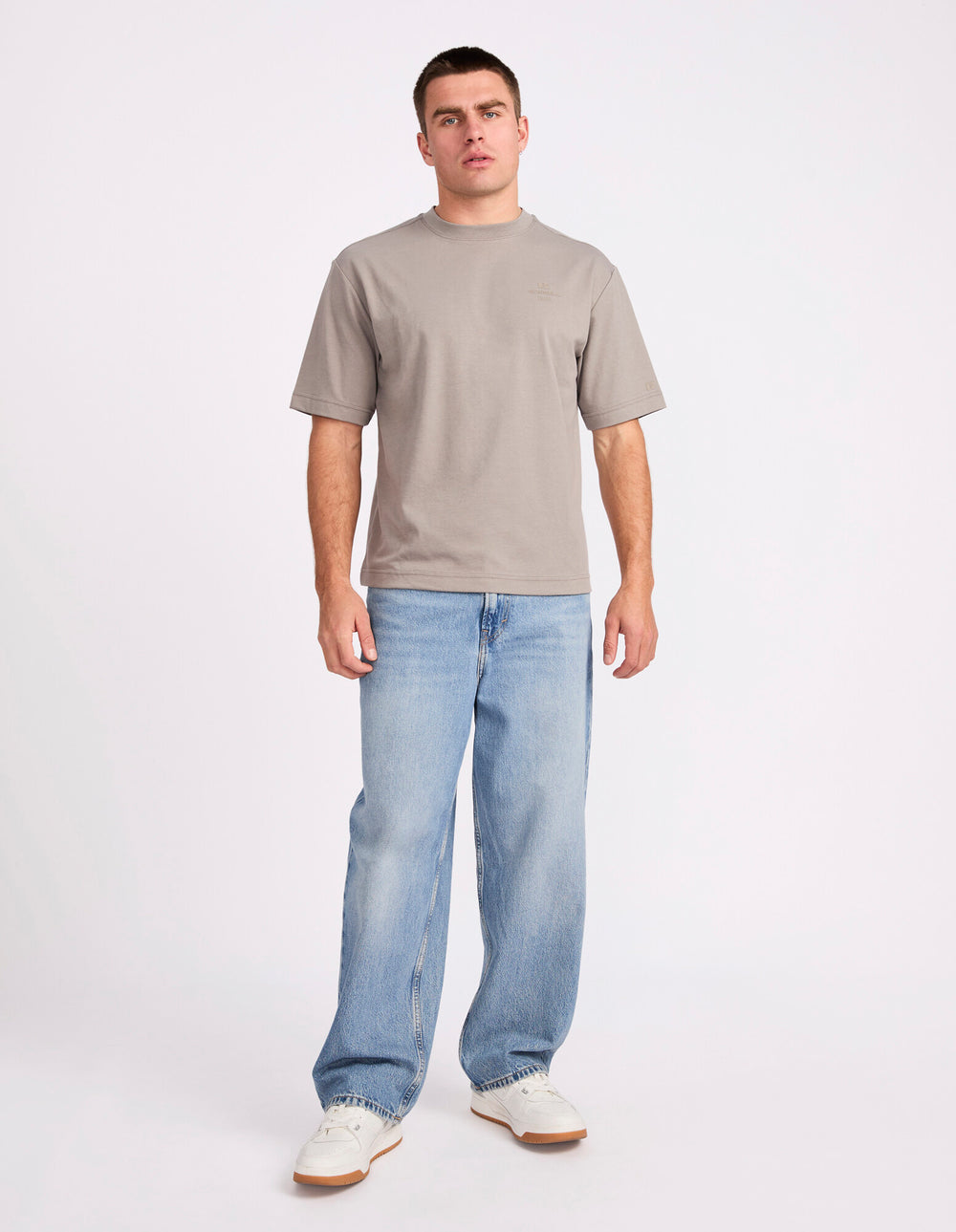 R Tech Leisure Mens Tee – Putty