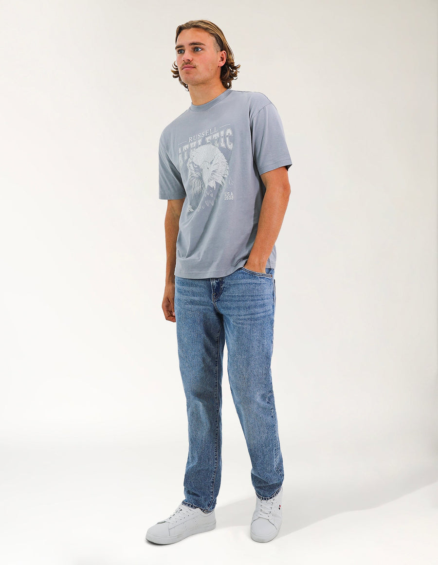 Men's Fierce Oversize Tee - Ash