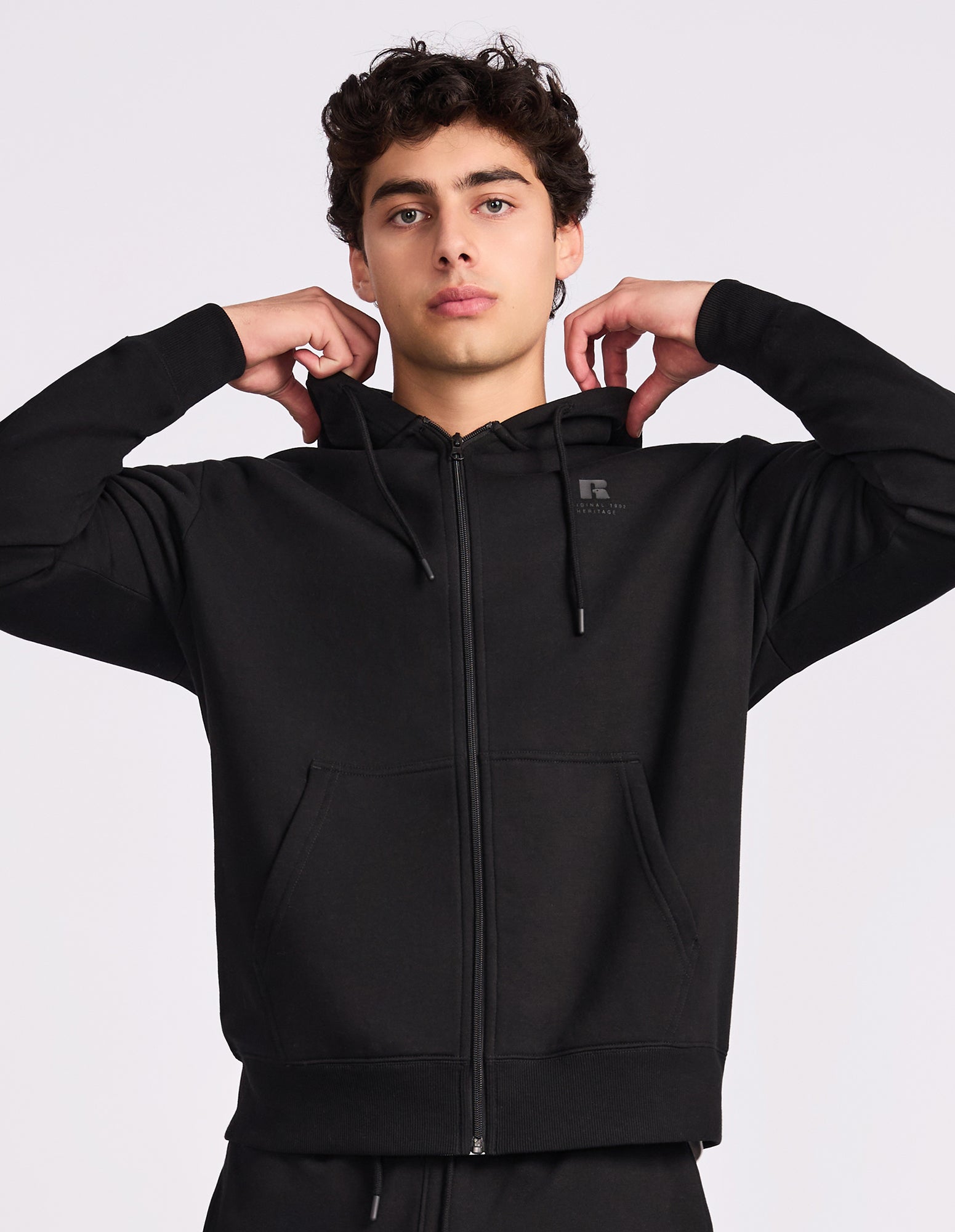 Russell Athletic Zip Through Hoodie