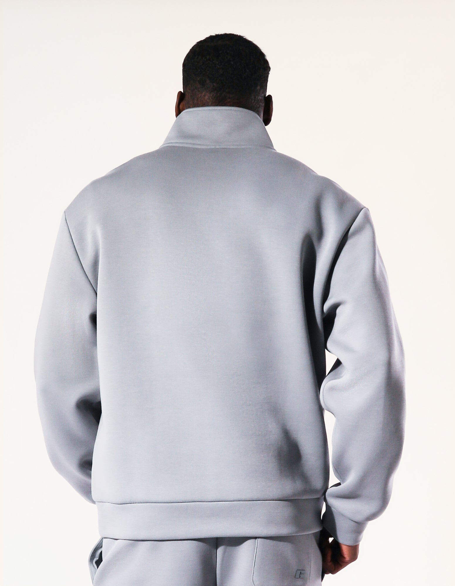 Men's R Tech Leisure 1902 Quarter Zip - Ash