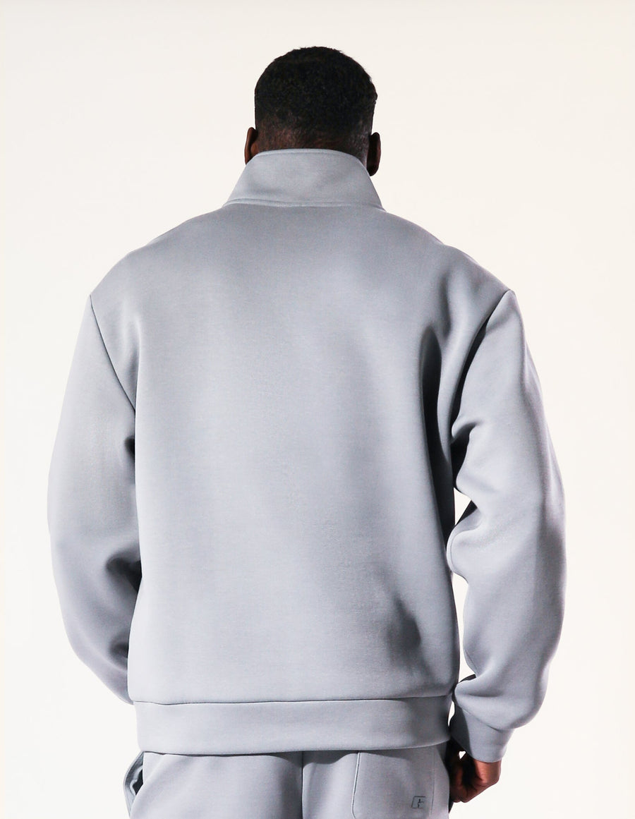 Men's R Tech Leisure 1902 Quarter Zip - Ash