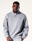 Men's R Tech Leisure 1902 Quarter Zip - Ash