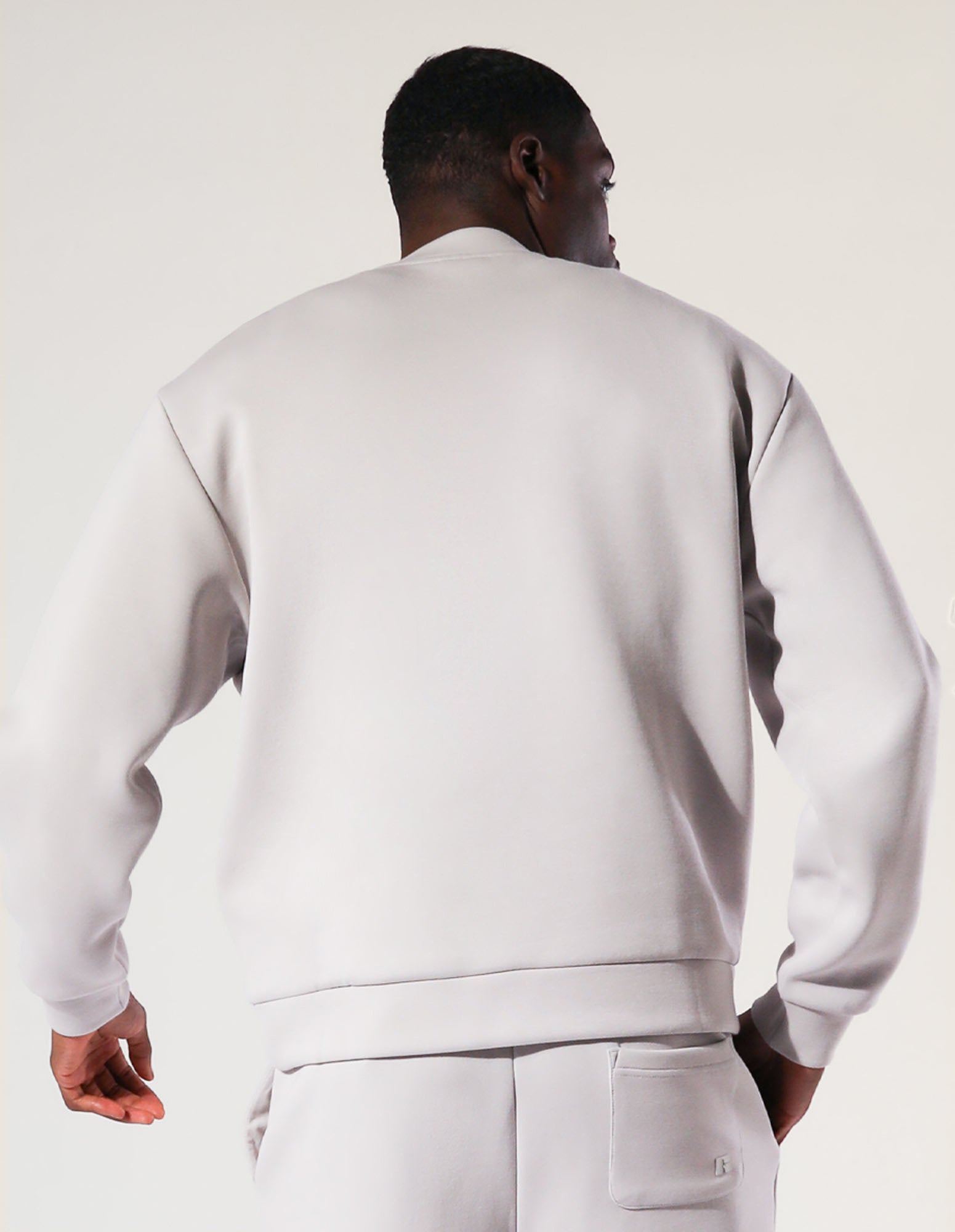 Men's R Tech Leisure 1902 Crew - Antartica White