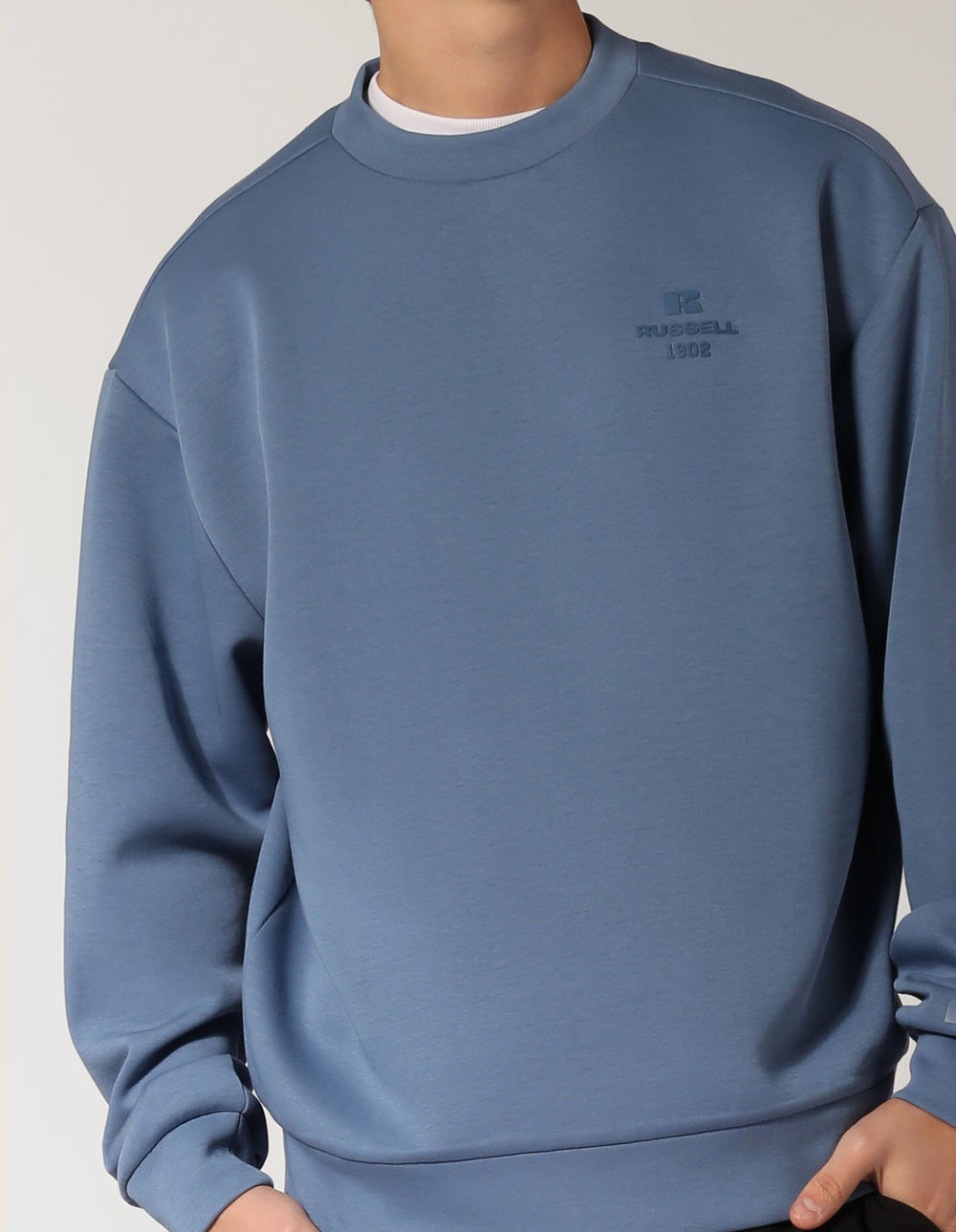 R Tech Leisure Men's Crew - Blue Mirage