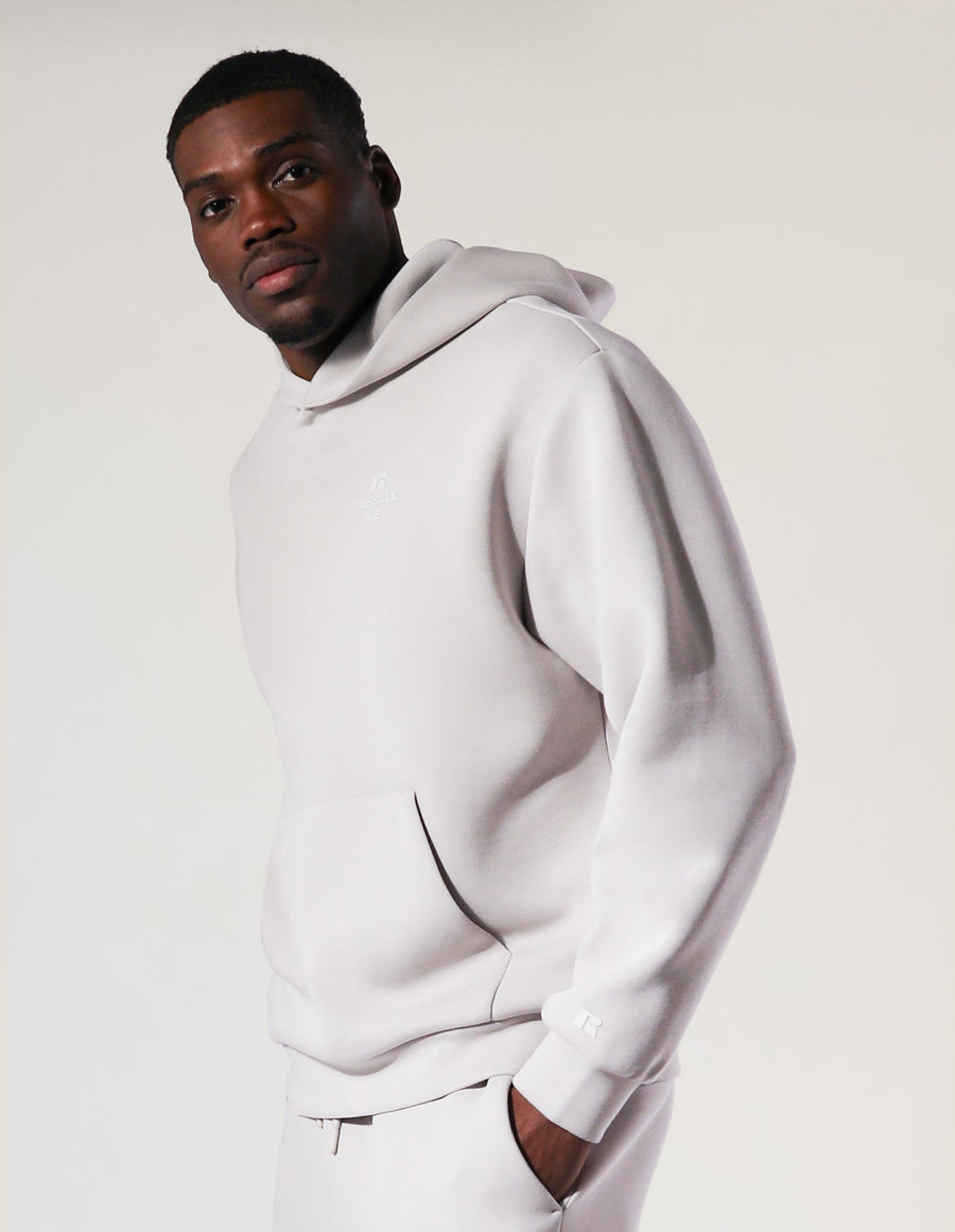Men's R Tech Leisure 1902 Hoodie - Antarctica White Colour