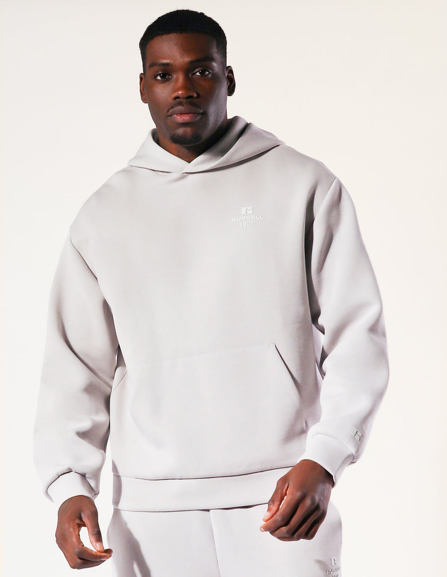 Men's R Tech Leisure 1902 Hoodie - Antarctica White Colour