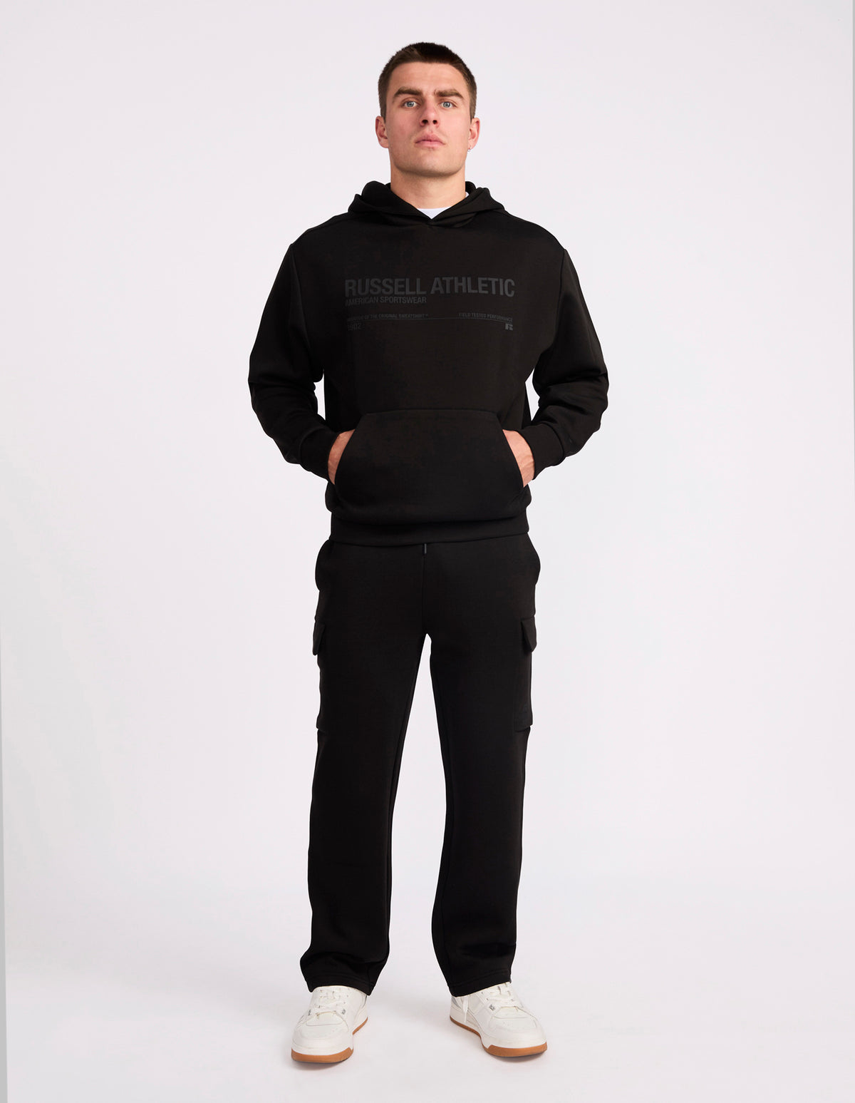 Russell Athletic Australia R Tech Leisure Men's Straight Cargo Trackpants True Since 1902
