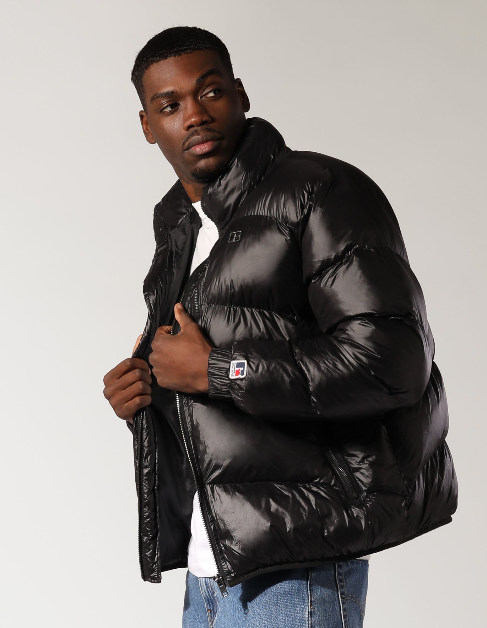 Men's Black Puffer Jacket
