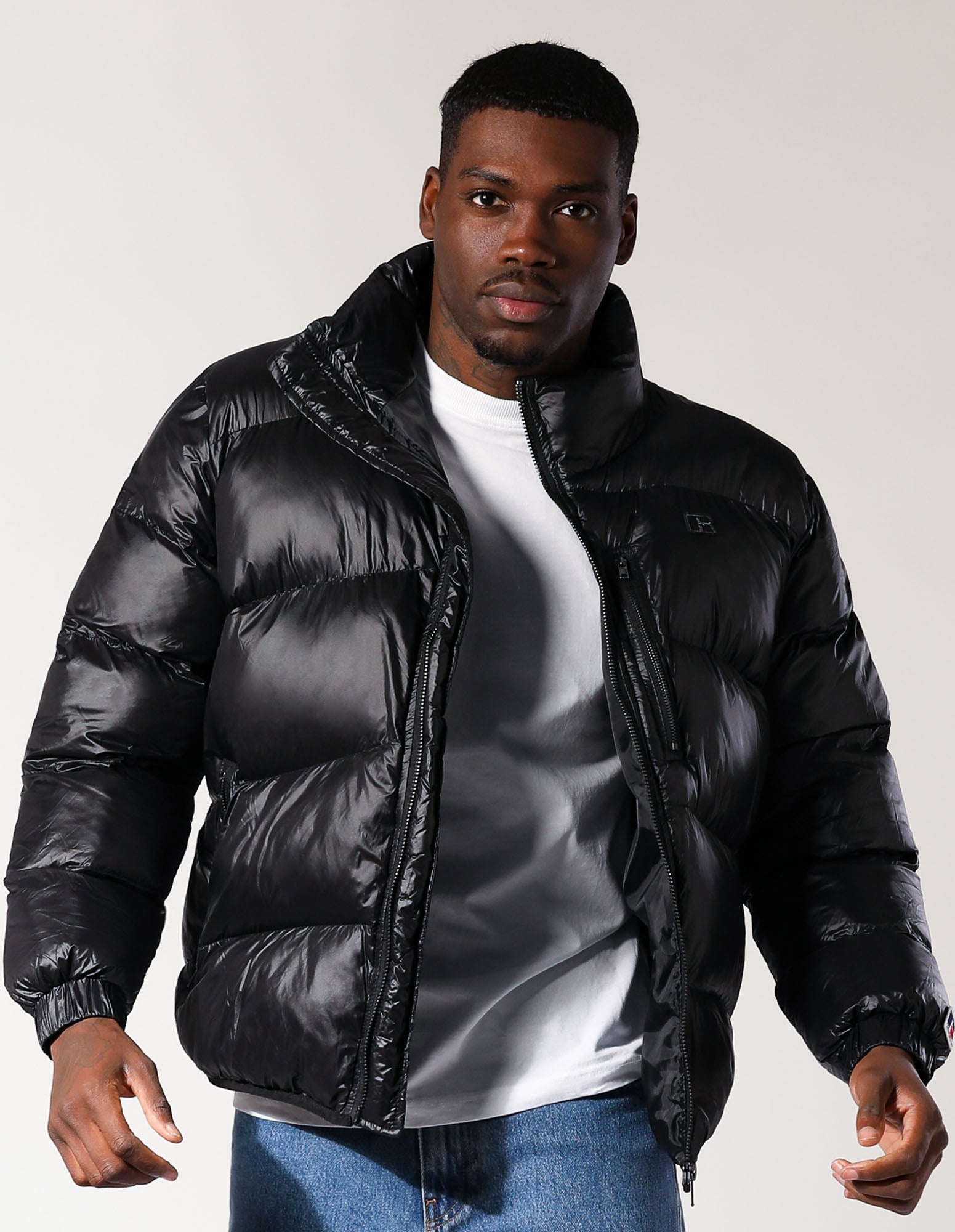 Men's Black Puffer Jacket