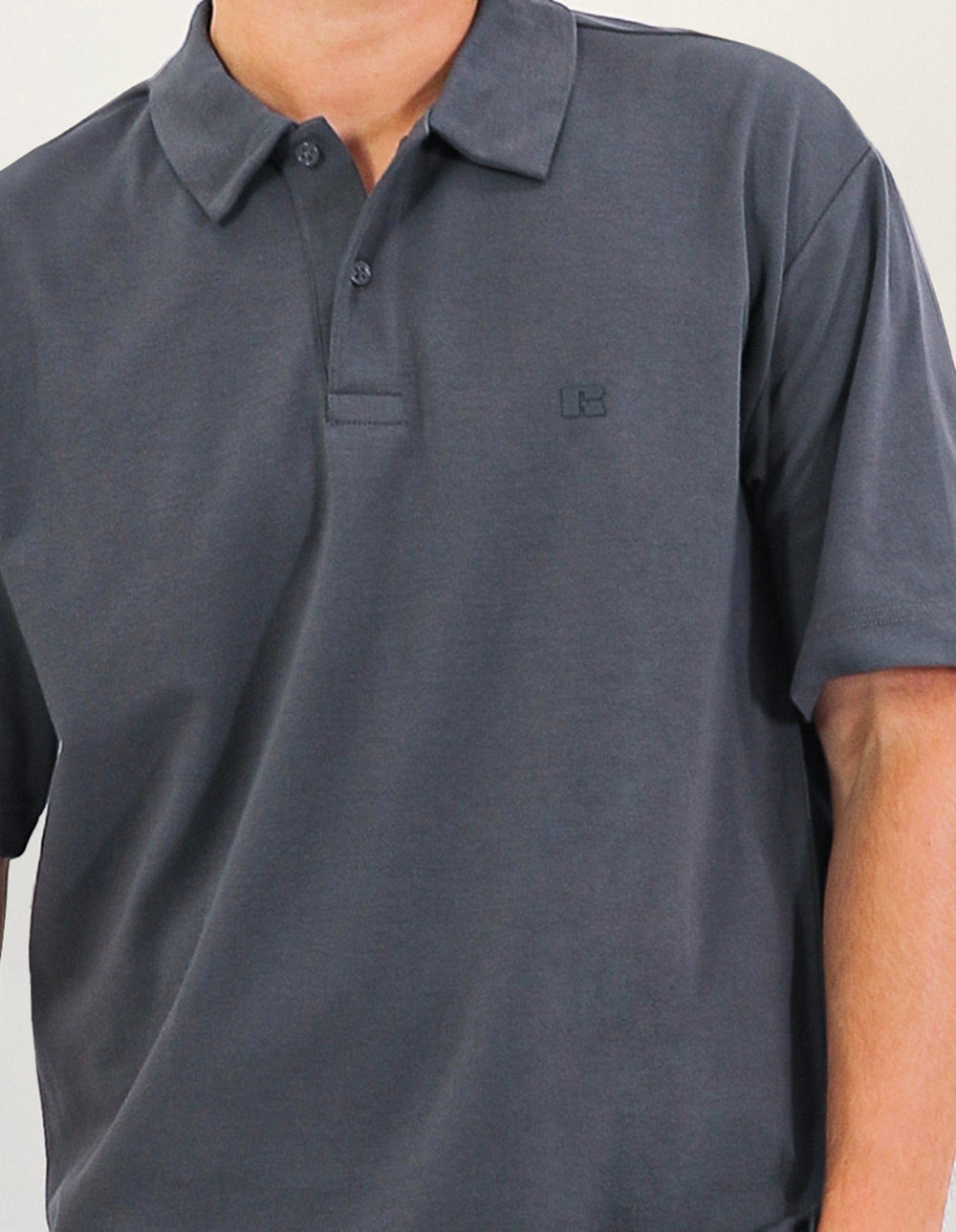 R Tech Leisure Men's Polo - Iron