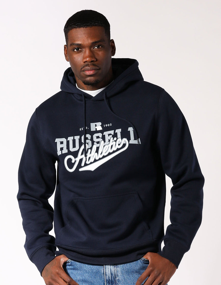 Russell Athletic Australia Brutalist Men's Hoodie - Michigan Navy True Since 1902