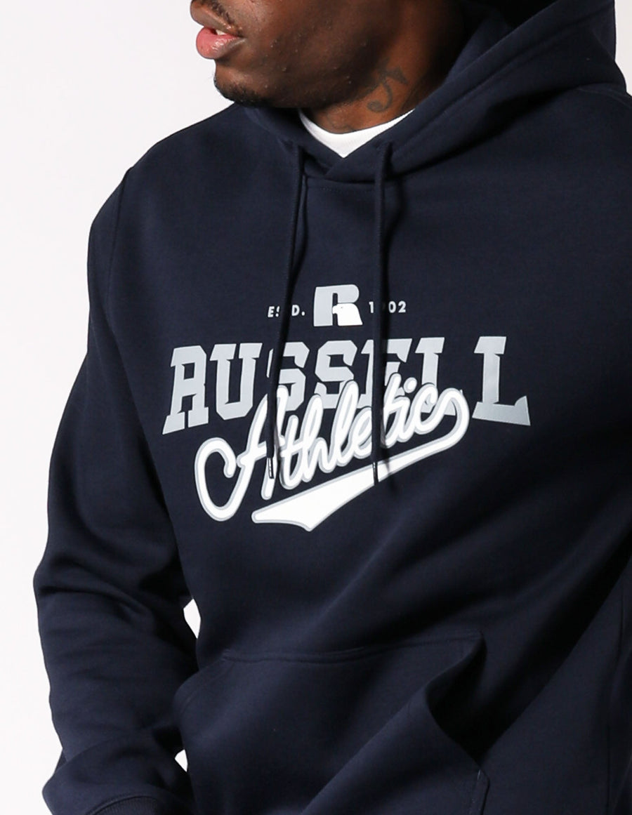 Russell Athletic Australia Brutalist Men's Hoodie - Michigan Navy True Since 1902