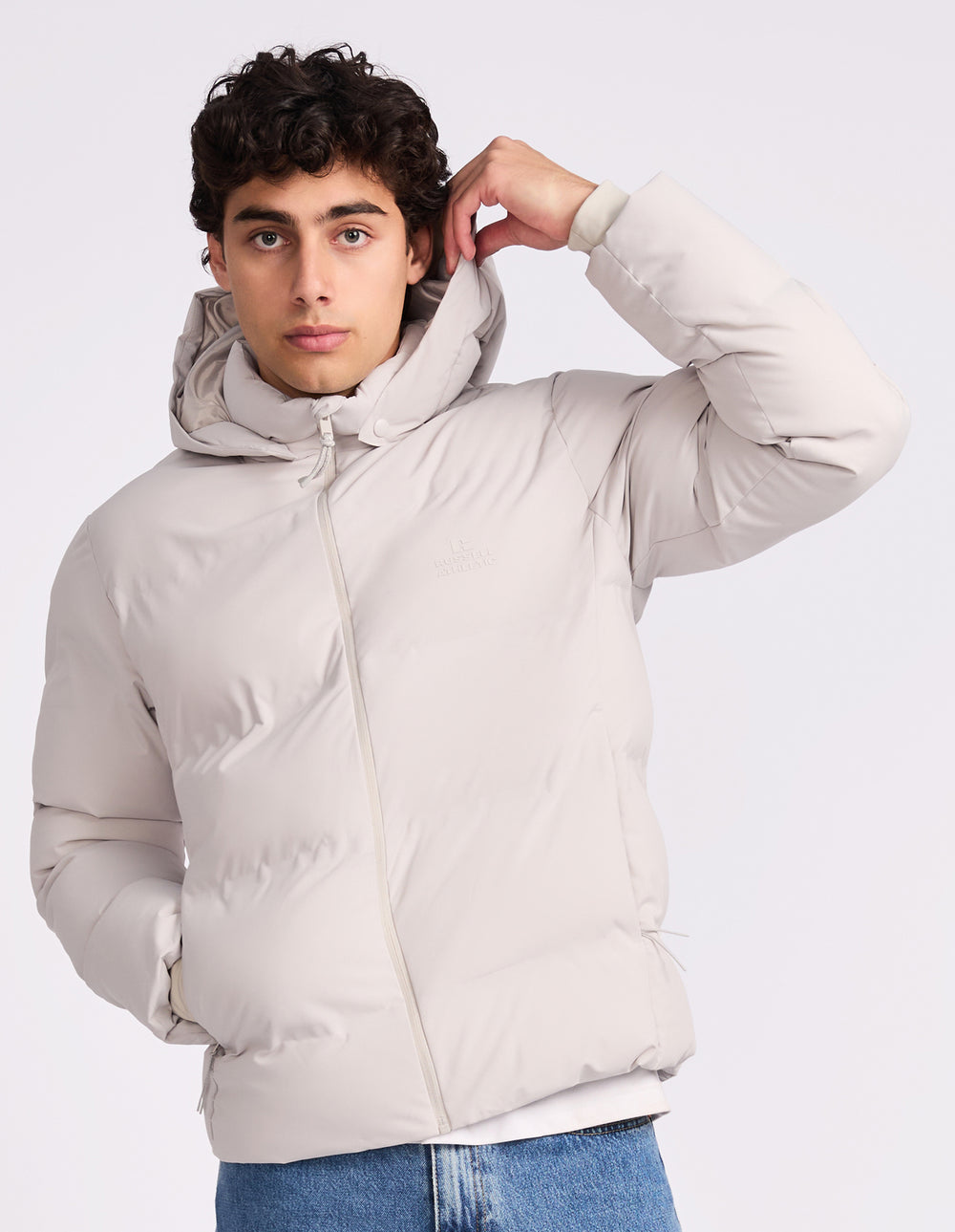Bronx Mens Puffer Jacket - Antarctica
