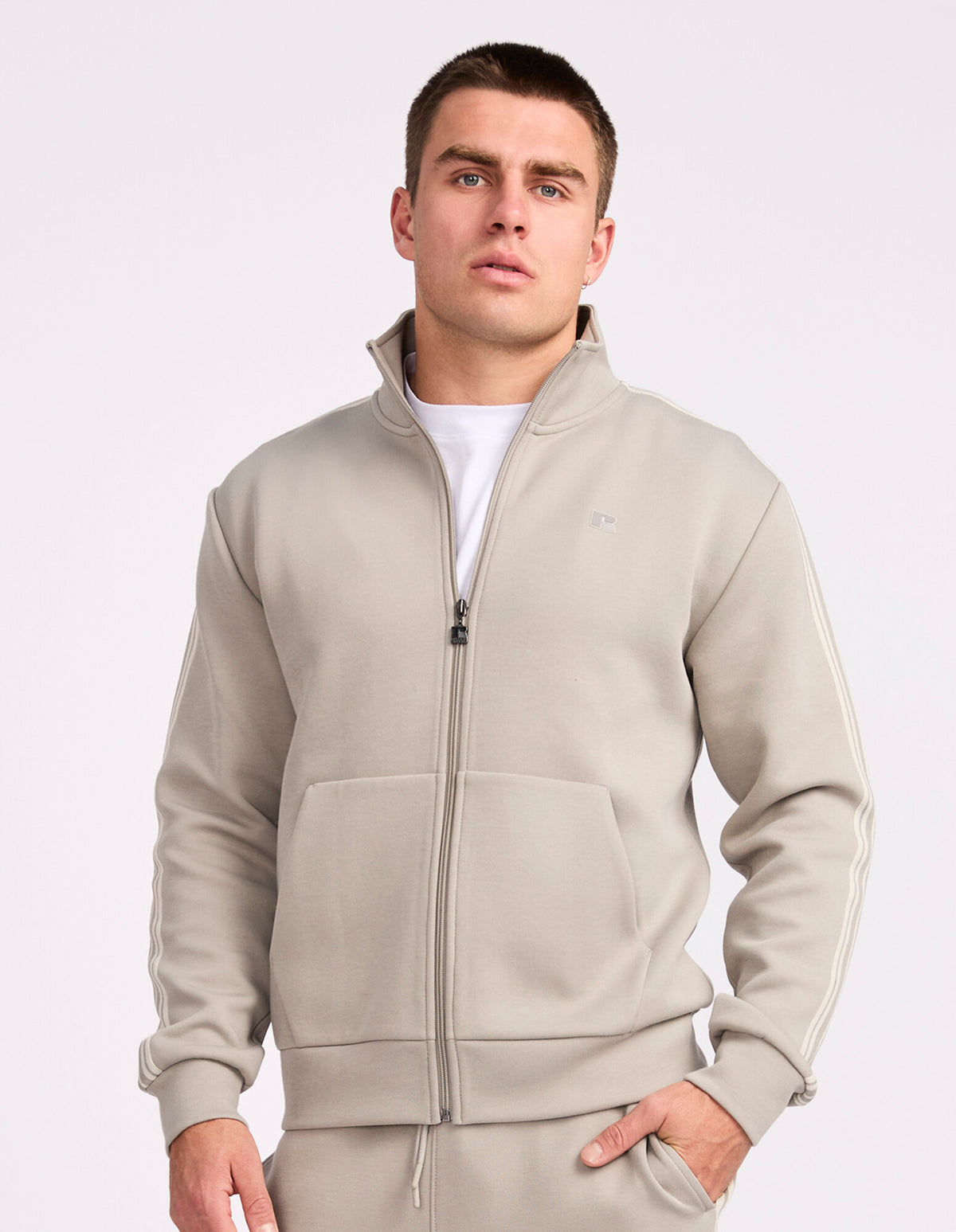 Russell Athletic Superstripe Zip Through Men's Jacket
