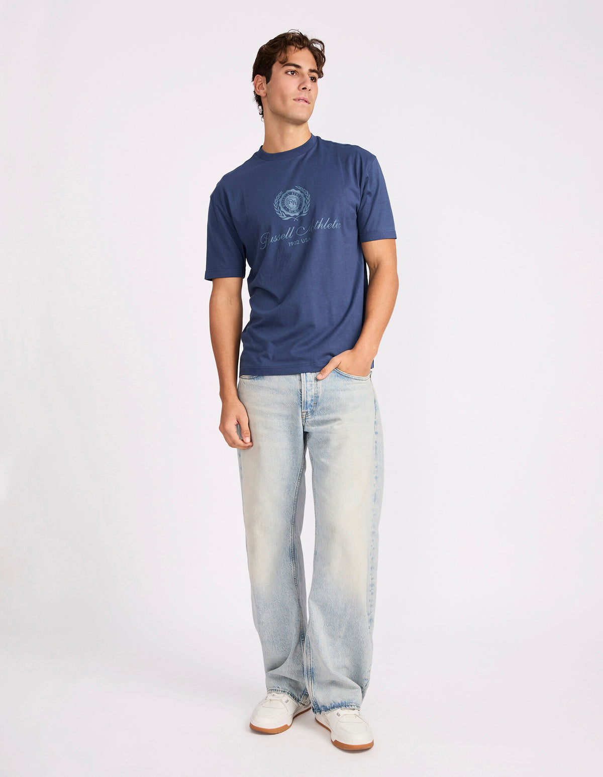 Russell Athletic Wreath Oversize Men's Tee