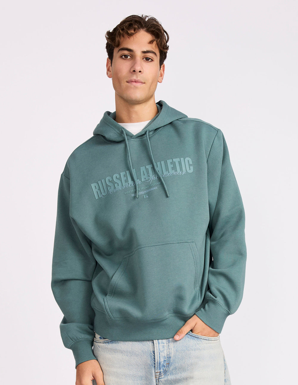 Impact Men's Hoodie - Washed Teal